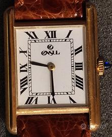 Orologio svizzero Consul cinturino coccodrillo