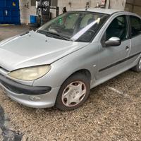 Ricambi usati per Peugeot 206 1.9 del 2002 RHY