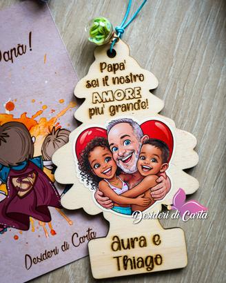 Festa del papà arbre magique 