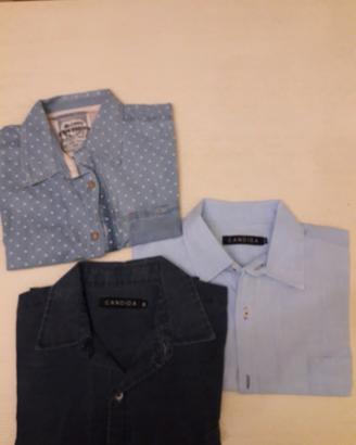 3 Camicie manica corta