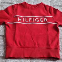 Felpa Tommy Hilfiger unisex rossa 