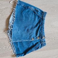 Minigonna a pantalone in jeans - Zara