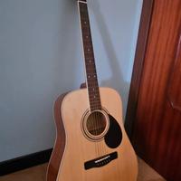 Greg Bennett D-2 chitarra acustica, naturale


