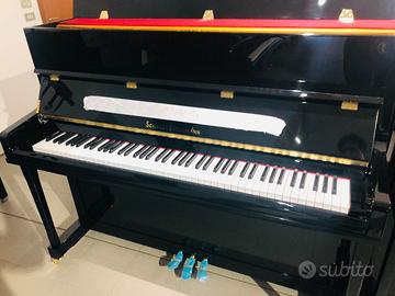 Pianoforte verticale Schulze Pollmann SU122H Nero