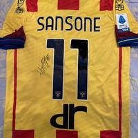 Maglia Lecce #11 Sansone autografata