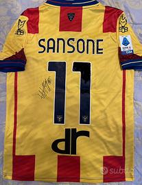 Maglia Lecce #11 Sansone autografata