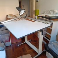 Tavolo da disegno tecnigrafo Tecnostyl628+sgabello