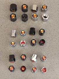 Cappelletti cappucci tappi valvole stemma PORSCHE