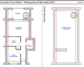 Appartamento con Ampia Terrazza in Contrada Torre
