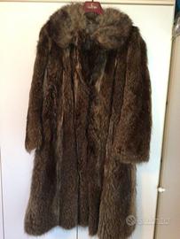 Pelliccia marmotta vera anni 90