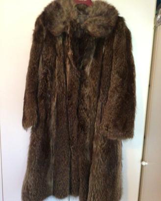 Pelliccia marmotta vera anni 90