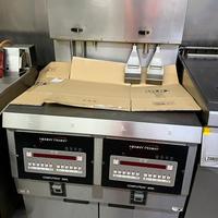 Frigitrice due vasche gas hanny penny automatica