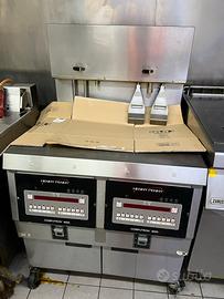 Frigitrice due vasche gas hanny penny automatica