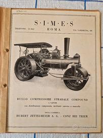 simes Roma rullo compressore hubert zettelmeyer