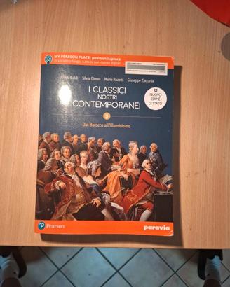 libri liceo letteratura italiana 