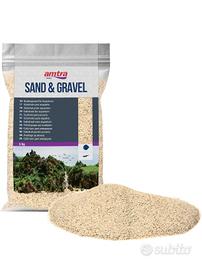 10 kg di sabbia finissima per acquario AMTRA