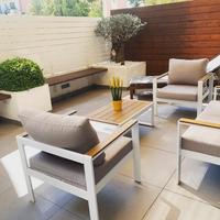 Via Pagliano con due terrazzi e giardini