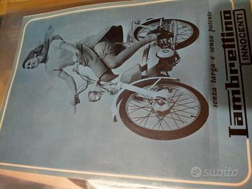 depliant Innocenti Lambretta ciclomotore 