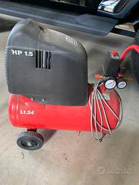 compressore 24 litri usato poco