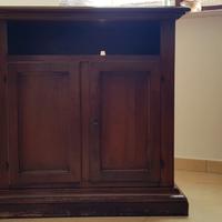 Mobile porta tv in arte povera usato