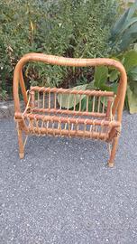 Portariviste vintage bambù 