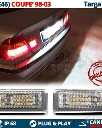 Luci TARGA LED CANBUS per BMW Serie 3 E46 COUPE'