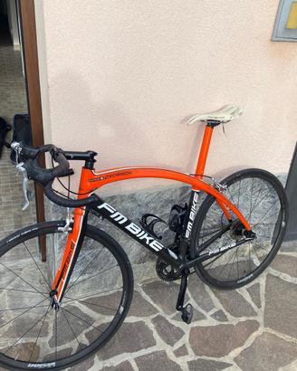 Bici da corsa in carbonio
