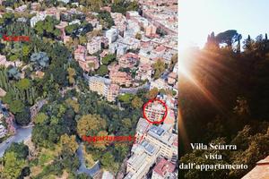 Trastevere: elegante attico d'epoca ristrutturato