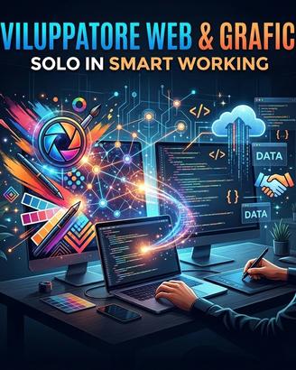 Sviluppatore Web e Servizi Grafici (Smart Working)