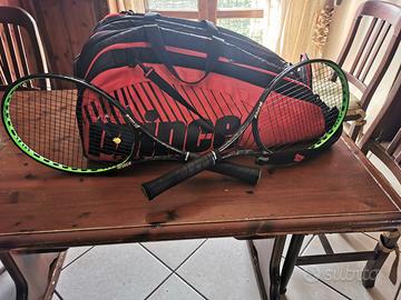 Racchette e Borsa Prince stupende Tex  O3  100  