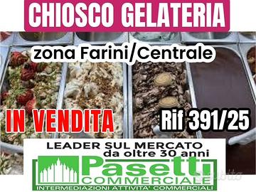 CHIOSCO GELATERIA zona Farini/Centrale
