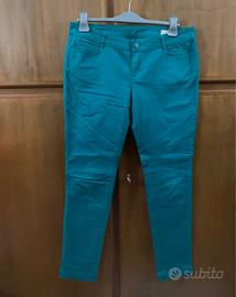 Jeans verde petrolio oviesse