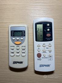 Telecomando condizionatore ZEPHIR vari modelli