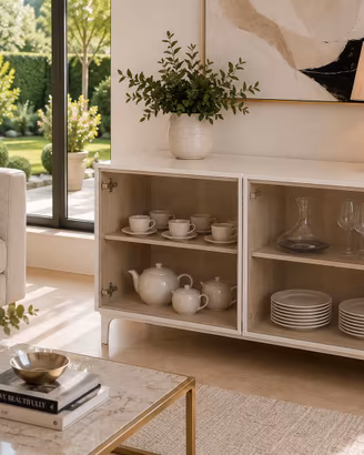 Credenza Besta in vetro