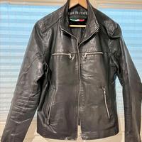 Giubbotto pelle, " JHON and SON’S "