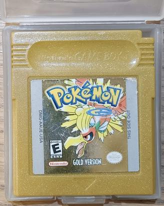 Pokemon Versione oro originale per Game Boy