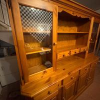 credenza in pino