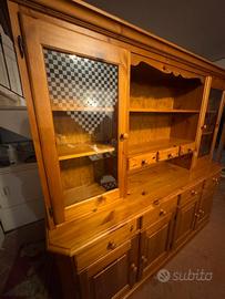 credenza in pino