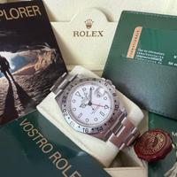 ROLEX EXPLORER 2 RRR POLAR 3186 Full Set