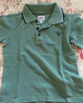 Maglietta Armani bambino taglia 4 anni