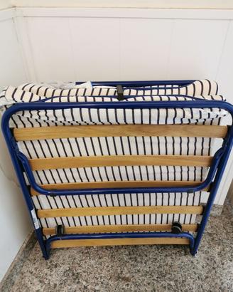 Letto pieghevole IKEA Sandvika  materasso brandina