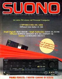 rivista SUONO numero 201 febbraio 1990