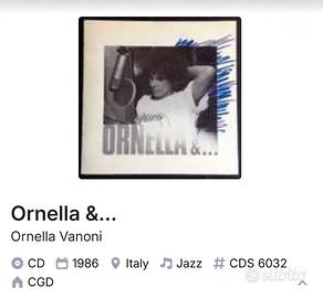 CD Ornella Vanoni Duetti Trii e Quartetti