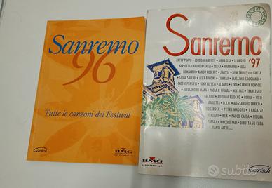Lotto 2 spartiti di Sanremo 