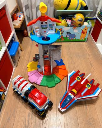 tris di mezzi Paw Patrol