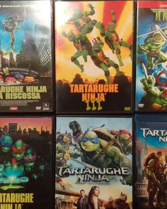 Lotto dvd Tartarughe Ninja