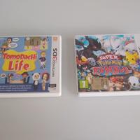 NINTENDO 3DS Tomodachi Life e Super Pokemon Rumble