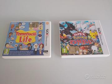 NINTENDO 3DS Tomodachi Life e Super Pokemon Rumble