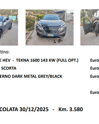 NISSAN JUKE HEV - TECNA 1600 143 KW. -  (3.580KM)