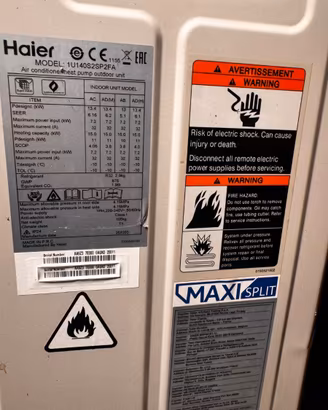 Climatizzatore / Pompa di Calore Haier Cassetta 48